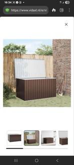 Opbergbox opbergkist tuin vidaXL Tuinbox 171x99x93 cm bruin, Ophalen, Nieuw, Overige typen