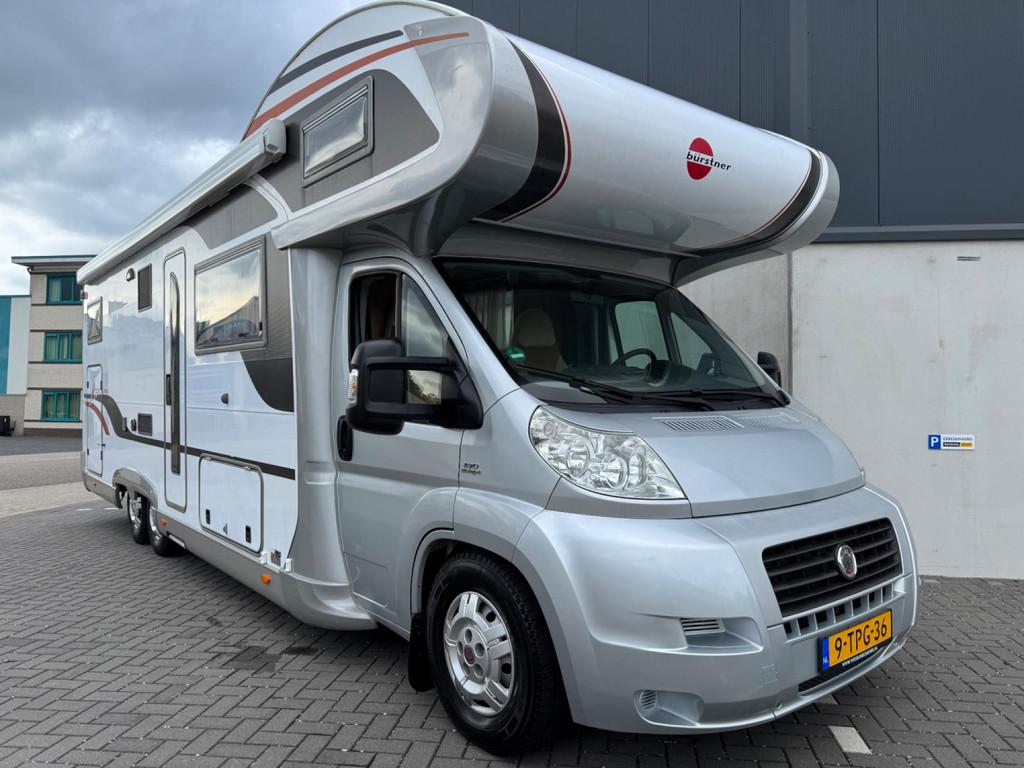 Bürstner Argos 747 3.0 L 160 pk EP Levelsysteem, Caravans en Kamperen, Campers, Alkoof, Achteruitrijcamera, Fietsendrager, 7 tot 8 meter