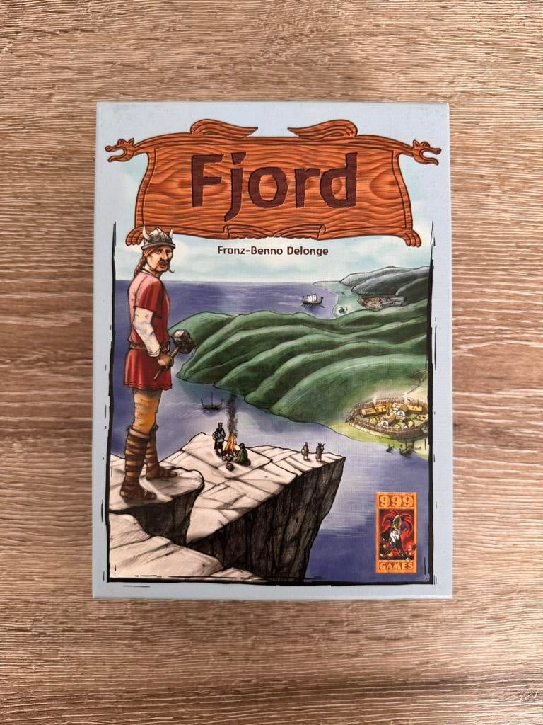 Gezelschapsspel Fjord, Ophalen of Verzenden, Zo goed als nieuw