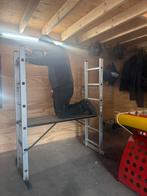 Kamersteiger 120x40 voor binnenklussen of -verfwerk, Ophalen, Gebruikt, Ladder, Opvouwbaar of Inschuifbaar