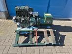Lister Petter 3 cilinder 25 KVA generator + Onderdelen blok, Ophalen, Gebruikt, Elektrisch startend, Dieselolie