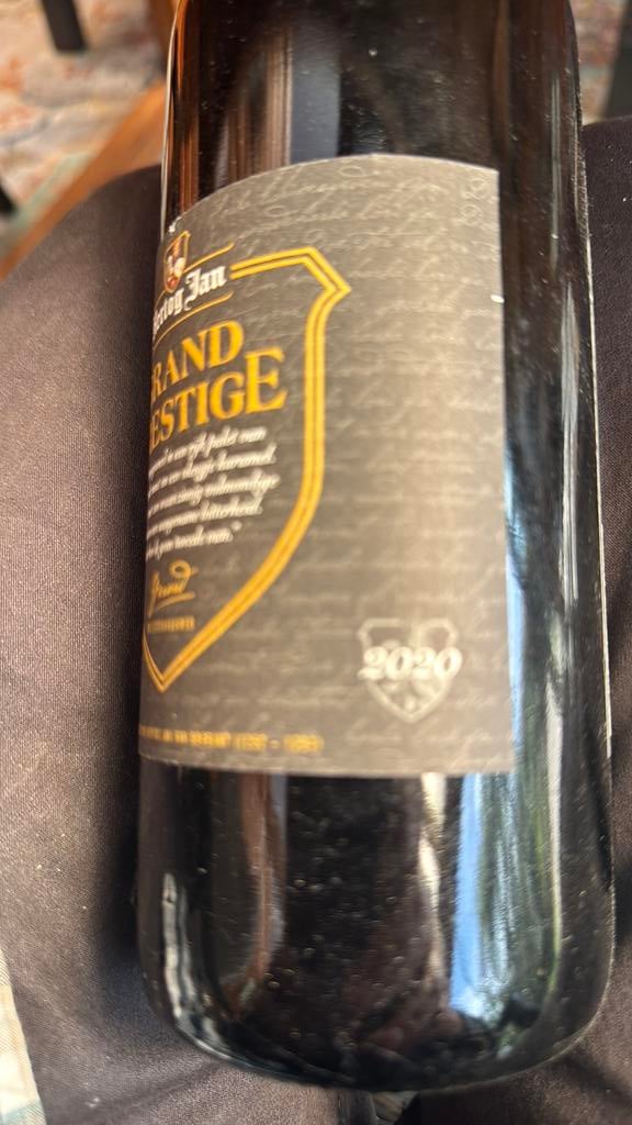 Hertog Jan Grand Prestige 10 %, Ophalen of Verzenden, Zo goed als nieuw, Flesje(s), Hertog Jan