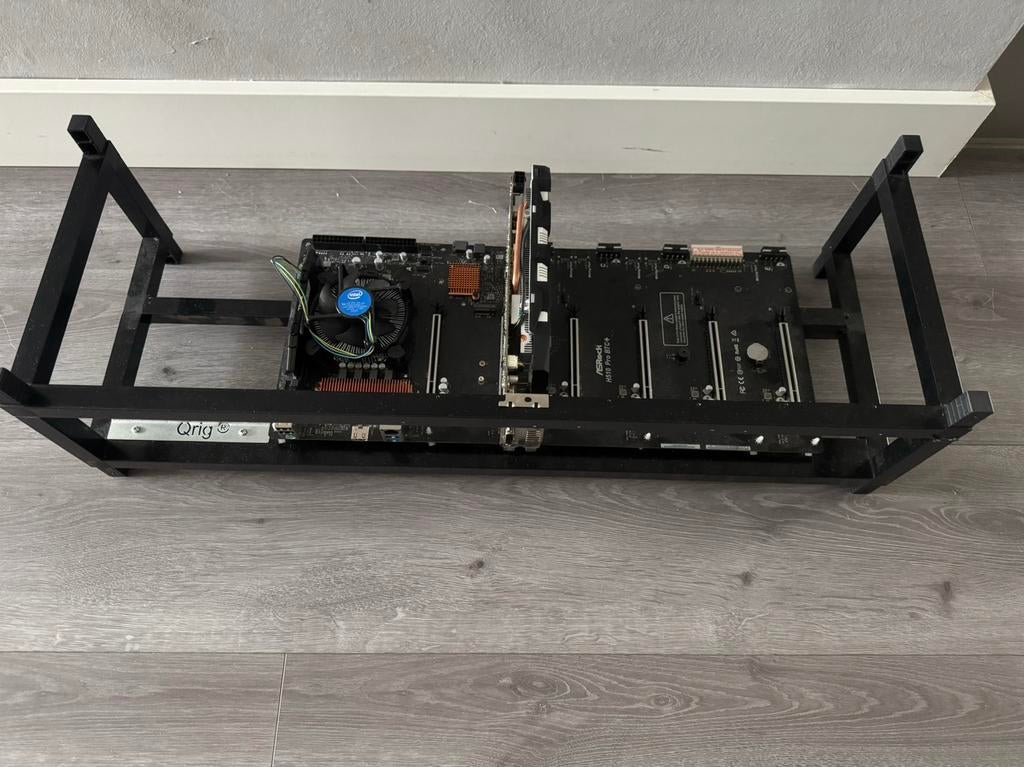 Te mining rig, Ophalen of Verzenden, Zo goed als nieuw, GDDR6, PCI-Express 3