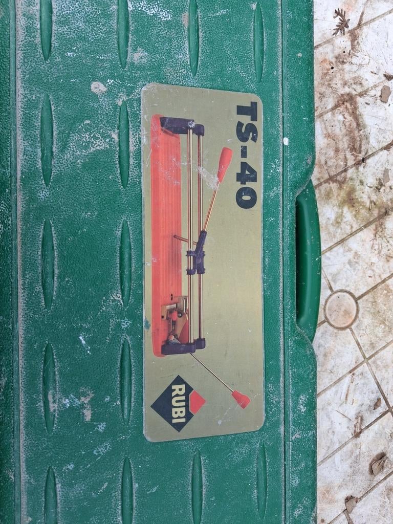 Rubi TS-40 tegelsnijder in koffer, 60 cm of meer, Ophalen of Verzenden, 10 m² of meer, Vloertegels