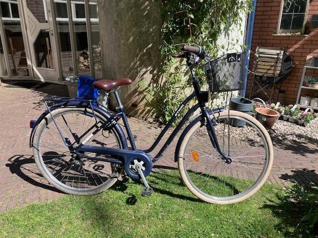 Damesfiets 28 inch, Velgrem, Zo goed als nieuw, 50 tot 53 cm, Ophalen