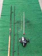 feeder 420.havy F4E. met molen, Watersport en Boten, Hengelsport | Witvissen, Ophalen, Gebruikt, Complete set