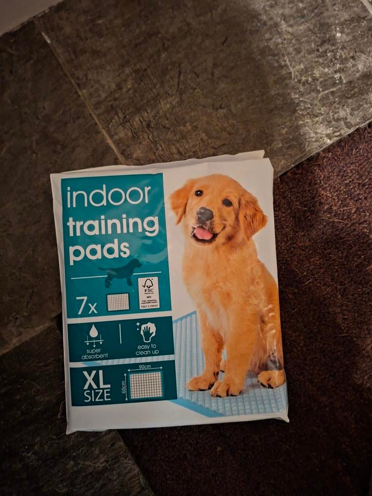 3  nieuwe pakken training pads XL, Dieren en Toebehoren, Ophalen, Nieuw