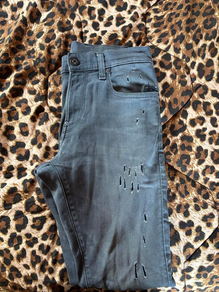 2x G-Star Revend Skinny jeans grijs, Ophalen of Verzenden, Gedragen, Grijs, W27 (confectie 34) of kleiner