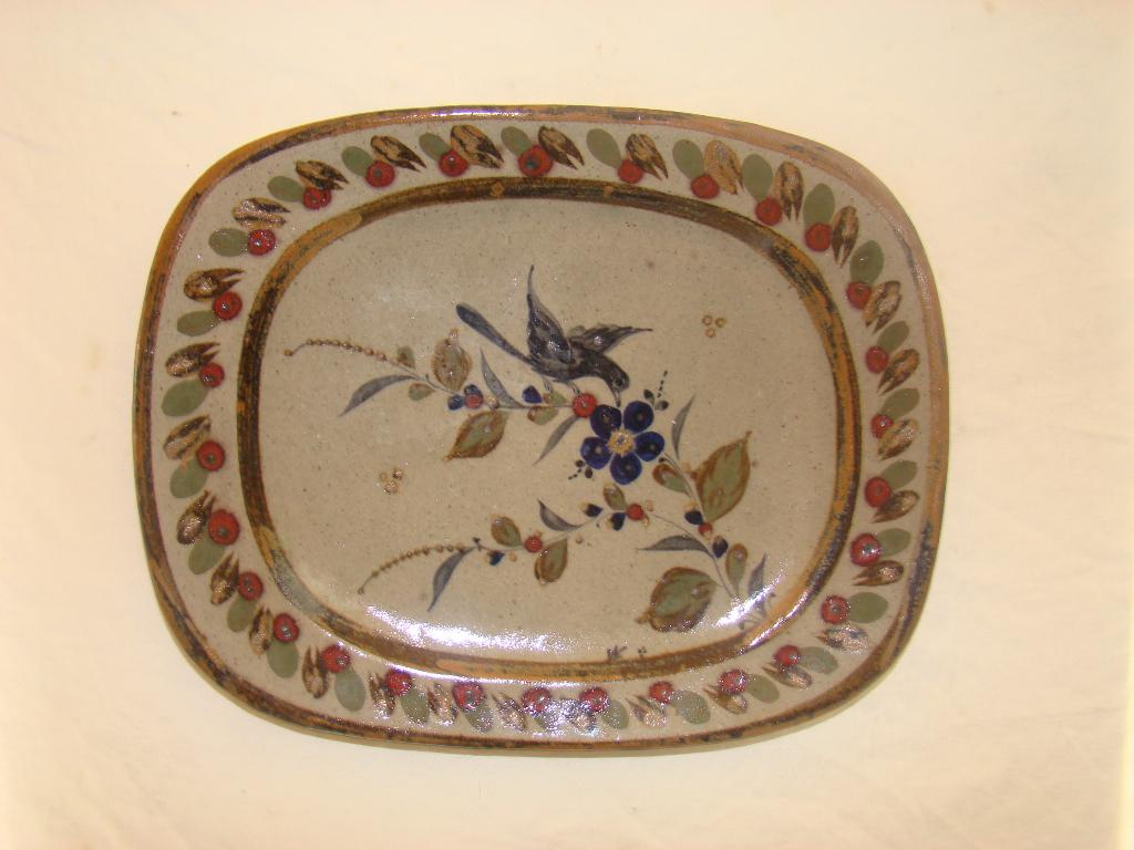 Schotel / Vaasje / Vis / enz  (Mexico Aardewerk, Antiek en Kunst, Ophalen of Verzenden