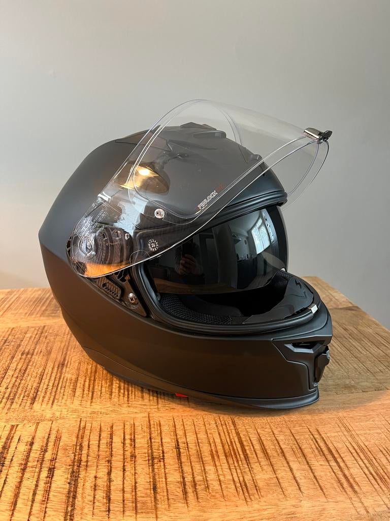 Scorpion Exo-520 Evo Air Matt Zwart Integraalhelm | maat S, Motoren, Integraalhelm, S, Tweedehands, Ophalen