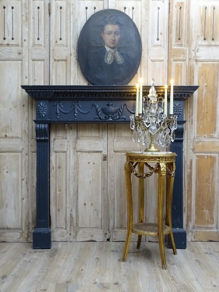 Franse schouwmantel, Ophalen