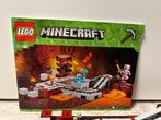 Lego minecraft 21130 De nether spoorweg, Ophalen of Verzenden, Lego