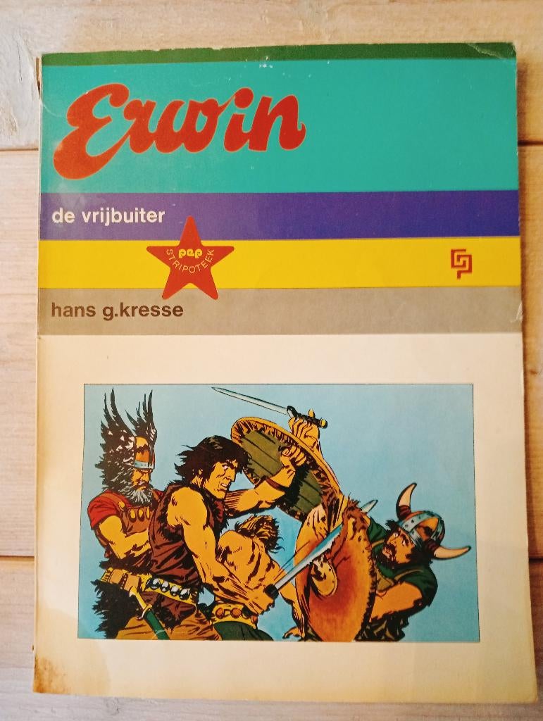 Erwin (Hans Kresse) 3x, Boeken, Stripboeken, Gelezen, Meerdere stripboeken, Ophalen of Verzenden