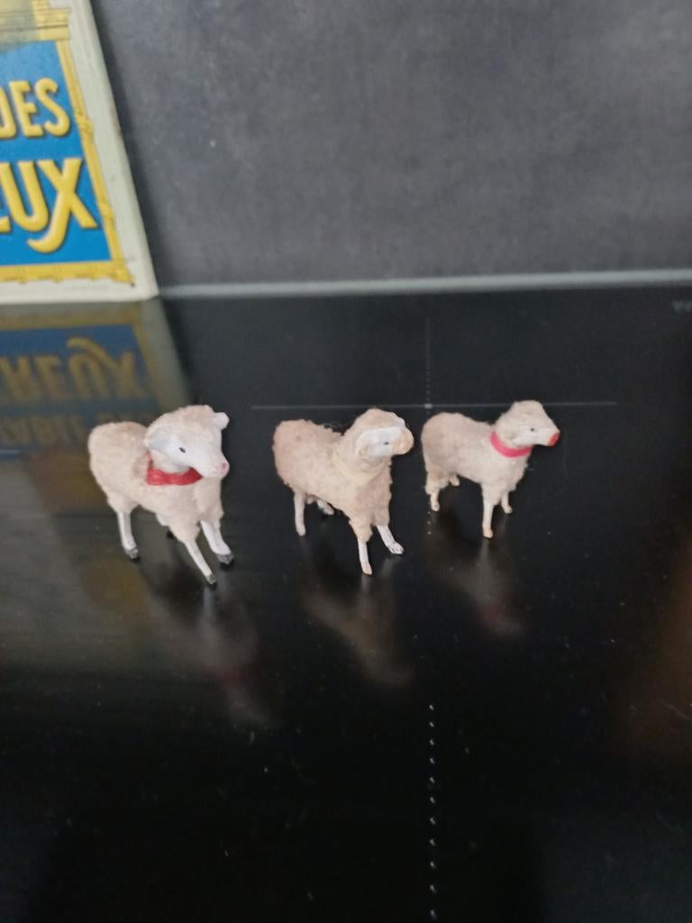 Antieke brocante schaapjes ertsgebergte, Verzenden