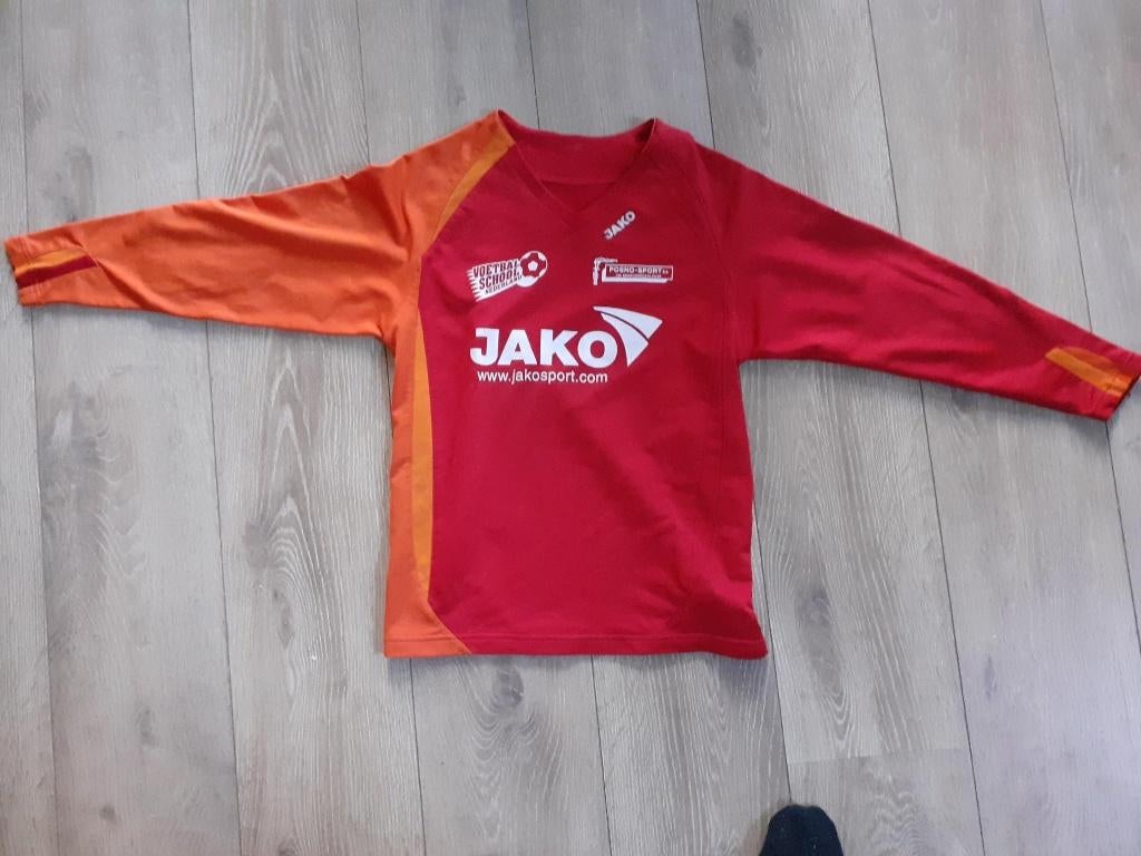 Jako keepers shirt rood/oranje maat 164, Jako, Jongen of Meisje, Ophalen of Verzenden, Zo goed als nieuw