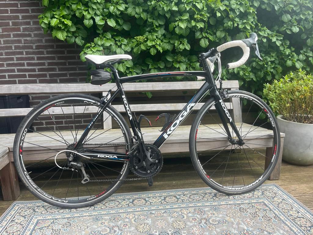 Koga racefiets maat 56 met Shimano 105 en Marchisio wielen, Gebruikt, Ophalen of Verzenden, Koga Miyata, Meer dan 20 versnellingen
