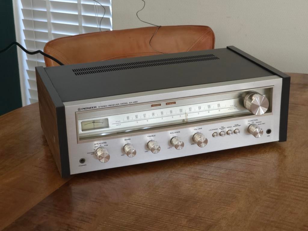 Pioneer SX-450 Stereo Receiver, Audio, Tv en Foto, Versterkers en Receivers, Gebruikt, Ophalen of Verzenden, Pioneer, Nvt