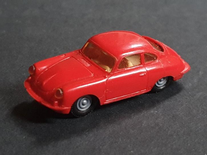 1:87 Porsche 356 rood Praline € 4, Hobby en Vrije tijd, Modelauto's | 1:87, Zo goed als nieuw, Auto, Overige merken, Verzenden