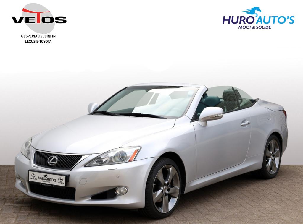 Lexus IS Cabriolet 250C Executive | Mark Levinson | Leder |, Auto's, Lexus, Automaat, 12 maanden, Gebruikt, Zwart