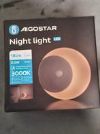 Aigostar nacht lamp led oplaadbaar, Ophalen of Verzenden, Nieuw, Kunststof, Minder dan 50 cm