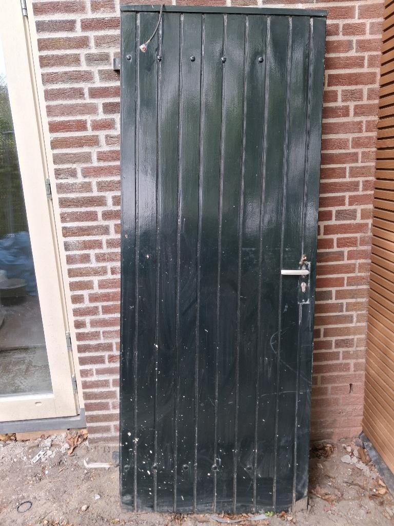 Poort deur, Tuin en Terras, Ophalen, Gebruikt, Minder dan 100 cm, Draaipoort