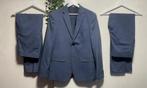 Als nieuw: Blauw gala pak slimfit maat 46 / 48, Kleding | Heren, Kostuums en Colberts, Ophalen of Verzenden, Zo goed als nieuw