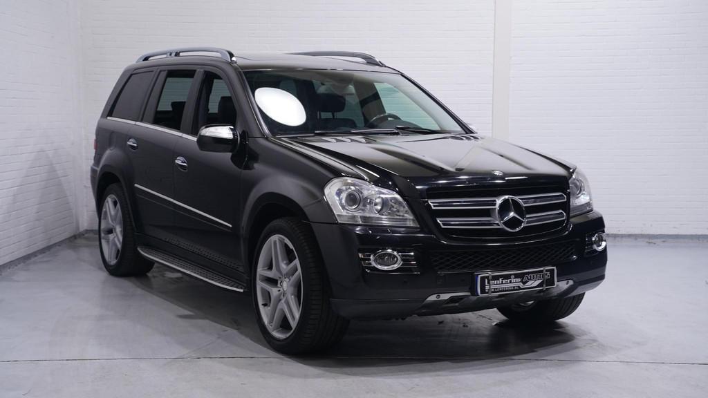 Mercedes-Benz GL-klasse 320 CDI 7-Persoons schuif/kantel-dak, Auto's, Mercedes-Benz, Automaat, Zwart, Verwarming stoelen achter