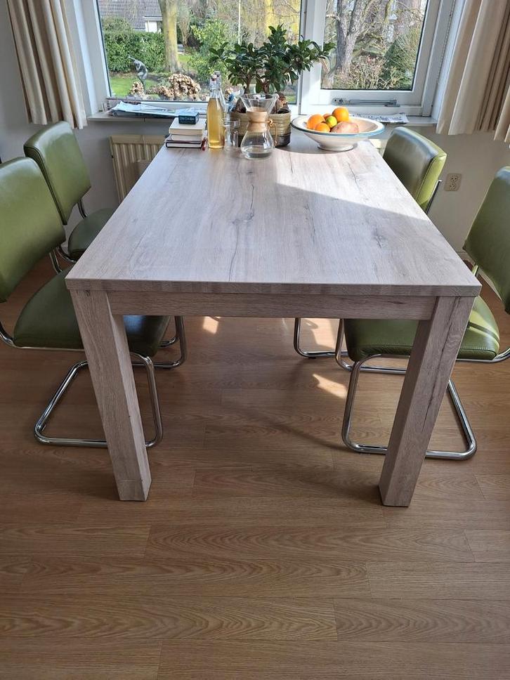 Eettafel 140x90 cm, Huis en Inrichting, Tafels | Eettafels, Gebruikt, 50 tot 100 cm, 100 tot 150 cm, Vier personen, Rechthoekig