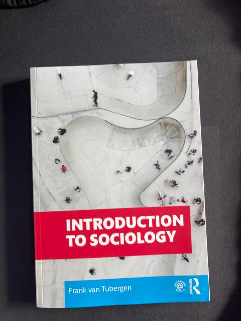 Introduction to Sociology - Frank van Tubergen, Ophalen of Verzenden, Gamma, Zo goed als nieuw, HBO