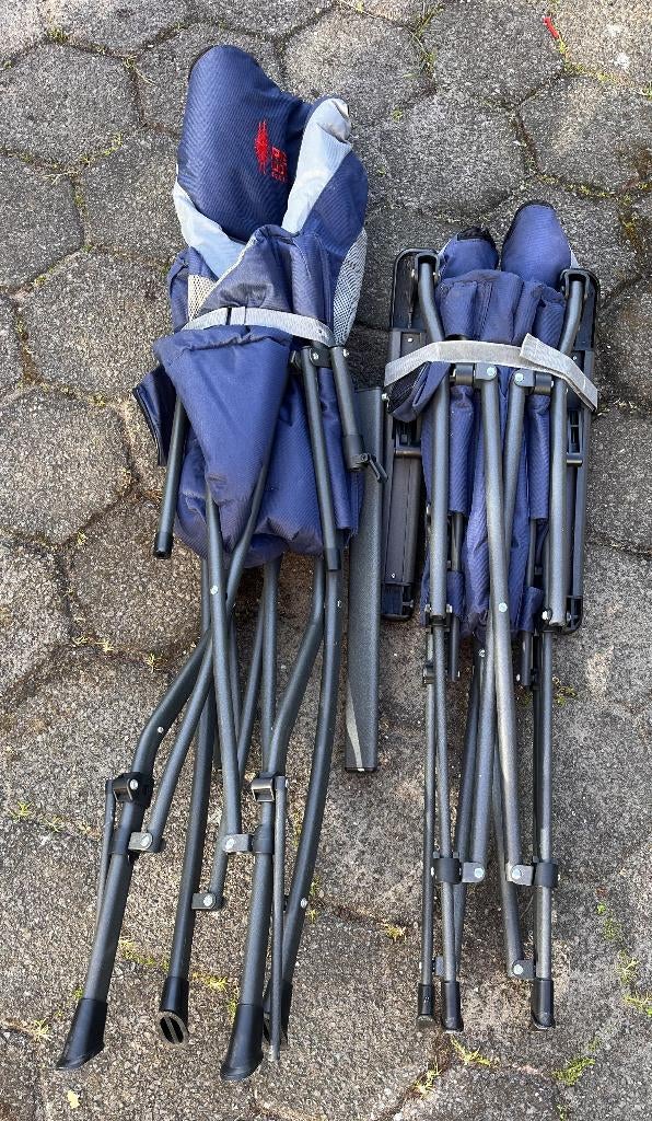 opklapbare, lichtgewicht kampeerstoelen, Ophalen, Zo goed als nieuw, Campingstoel