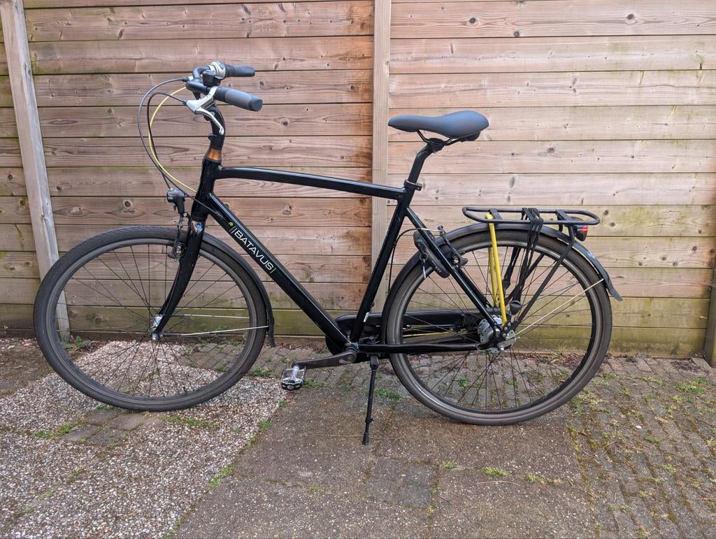 Batavus Dinsdag 57cm - nexus 8 (reparatie nodig), Fietsen en Brommers, Fietsen | Heren | Herenfietsen, Ophalen, Gebruikt, Velgrem
