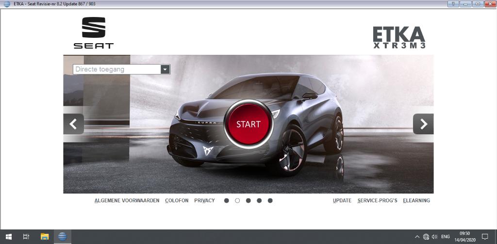 ETKA 8.2 - Elektronische Onderdelen Catalogus, Verzenden