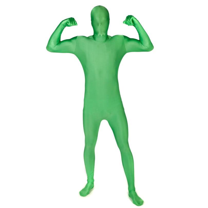 Groene morphsuit 180cm, Ophalen of Verzenden, Zo goed als nieuw, Jongen of Meisje