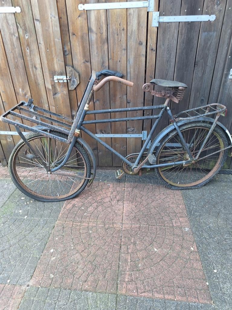 Oude ( antieke ) transportfiets, Fietsen en Brommers, Fietsen | Oldtimers, Ophalen
