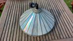 Tiffany lamp met parelmoer melkglas met pendel, Ophalen