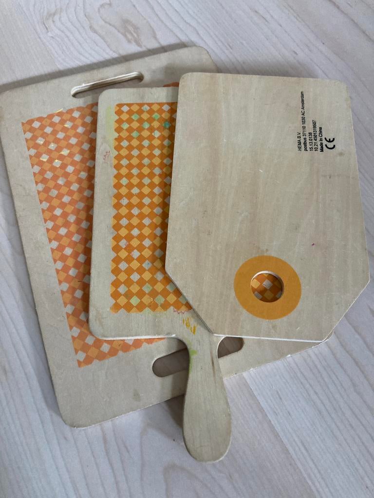 Dienbladen en snijplankjes voor kinderen, Ophalen of Verzenden, Zo goed als nieuw