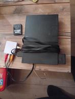 Ps2 met 4spellen 2controllers 1memory card, Gebruikt, Zwart, Met games, Met 2 controllers