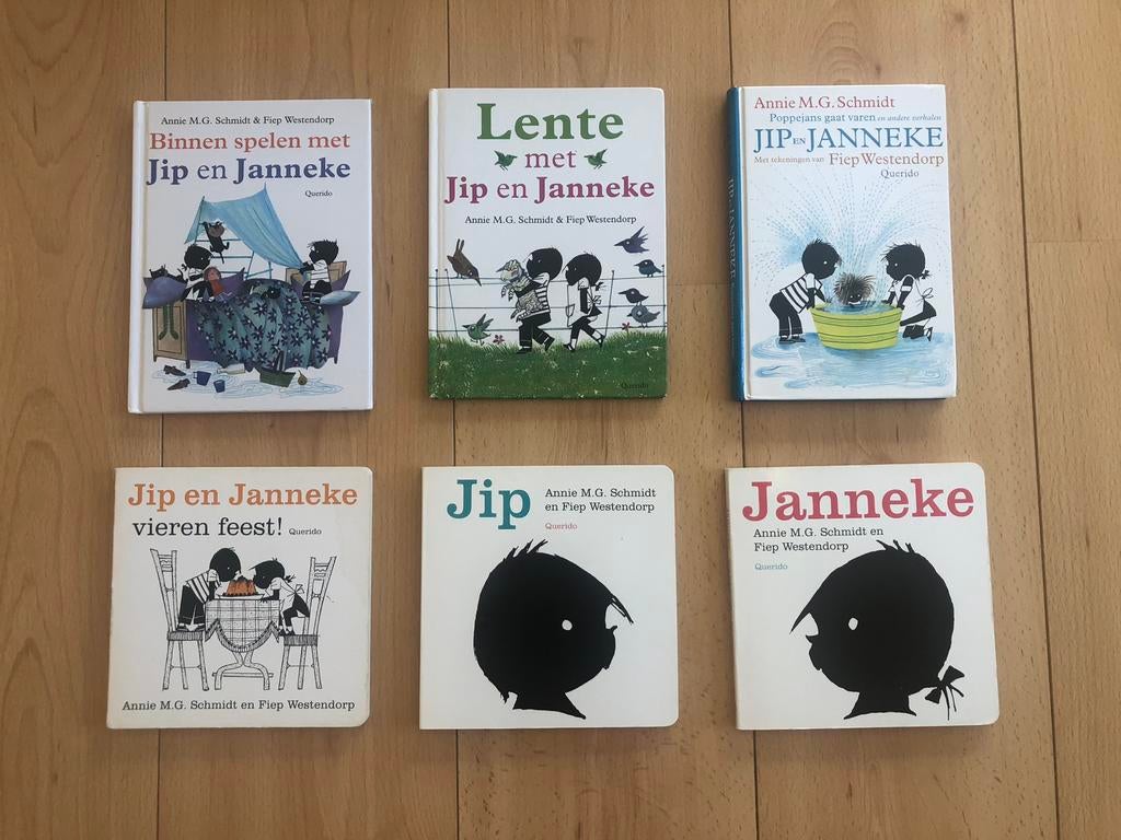 Jip en Janneke boeken, Ophalen, Gebruikt