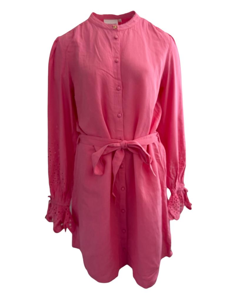 Fabienne Chapot jurk NIEUW L, Nieuw, Ophalen of Verzenden, Roze, Onder de knie