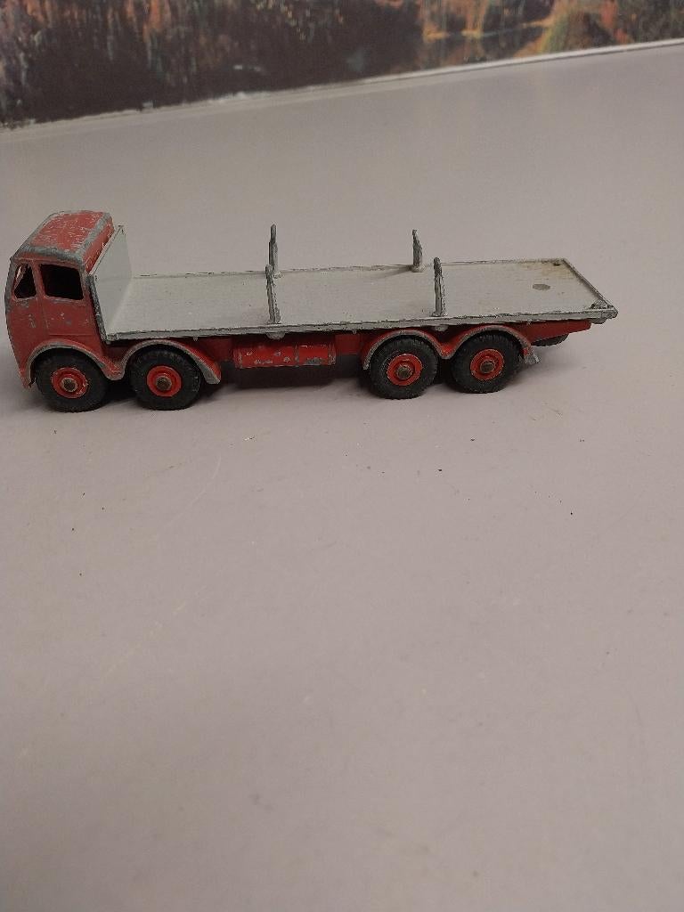 Te koop 4-as Foden bakwagen schaal 1/50 van Dinky Toys, Ophalen of Verzenden, Gebruikt, Bus of Vrachtwagen, Dinky Toys