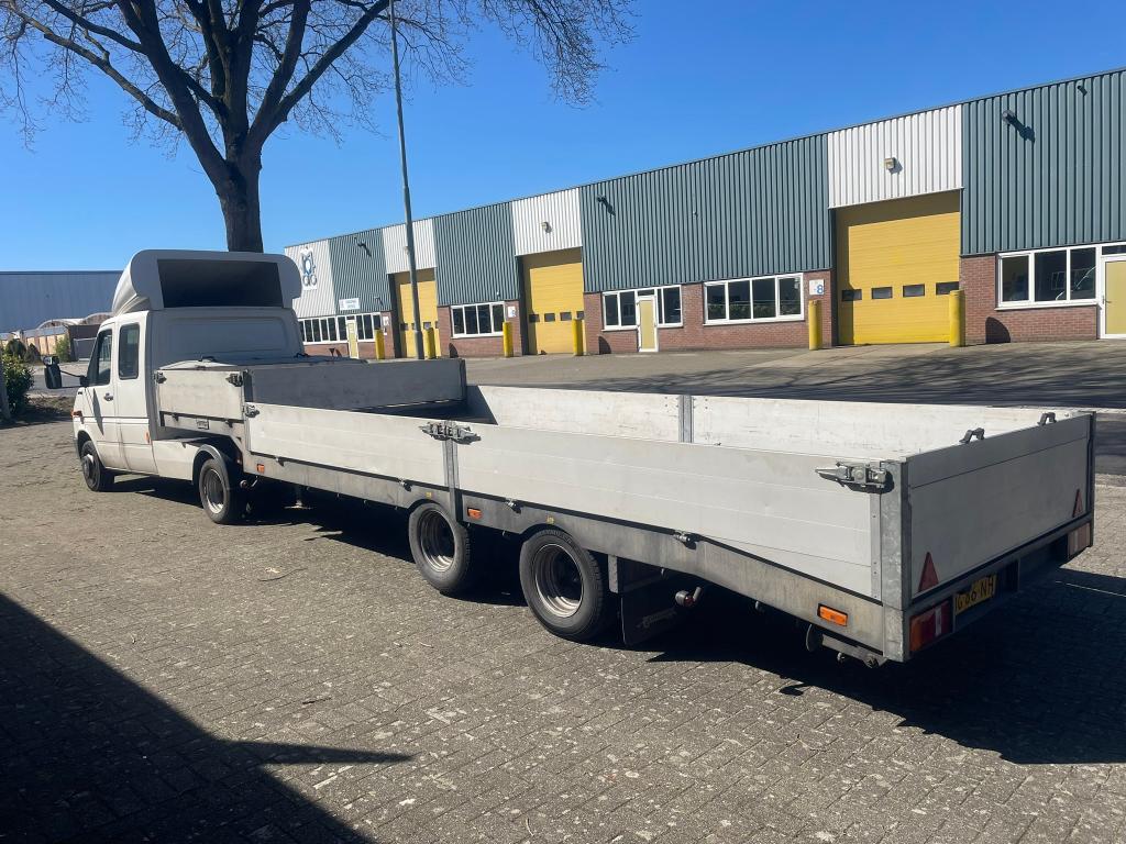 BE oplegger met kabellier, Auto's, Vrachtwagens, Particulier, Aanhangers en Opleggers, Overige brandstoffen, Zilver of Grijs