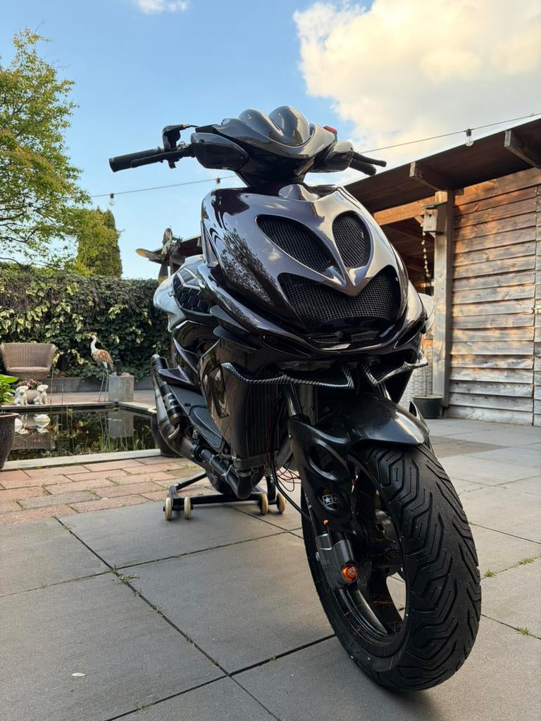 Aerox 94cc, Ophalen, Tweetakt, Aerox, Maximaal 45 km/u