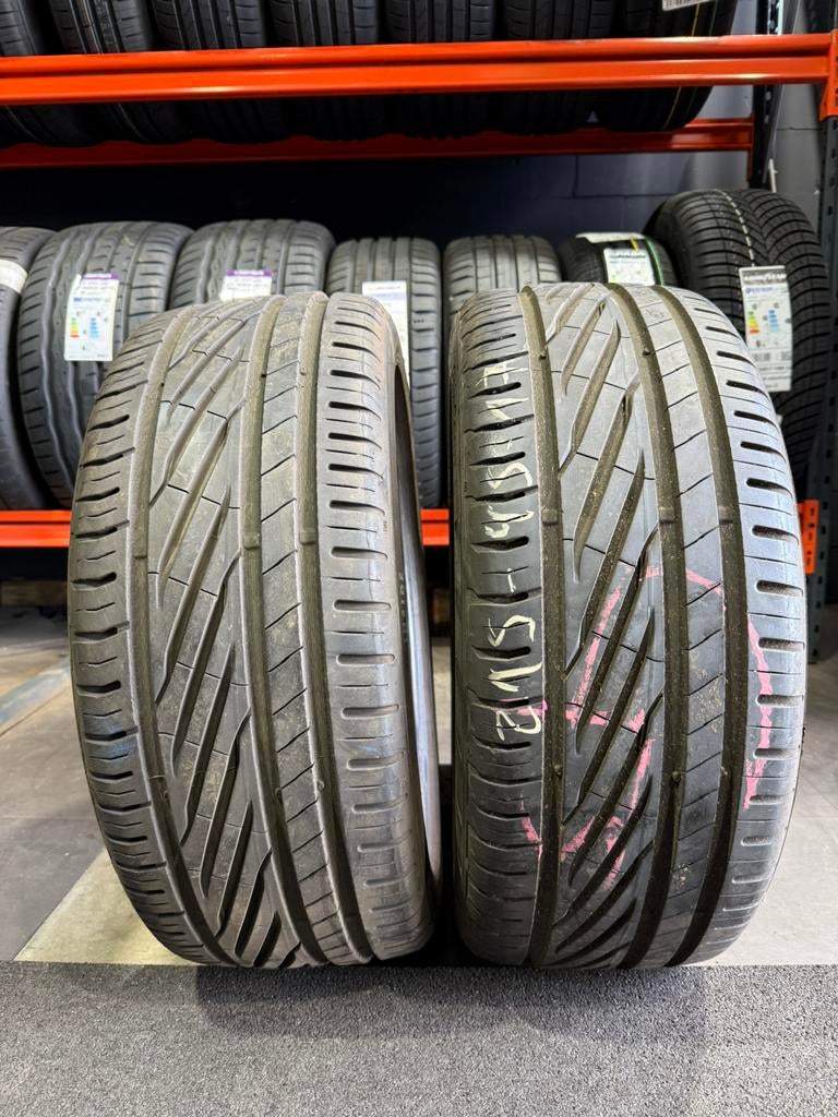 215/45R17 UNIROYAL ZOMERBANDEN 6/7MM, Zandzuigerstraat 36, Qbanden@gmail.com, 17 inch, Ophalen of Verzenden