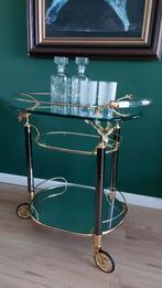 Hollywood Regency RCR Italy Serveerwagen (trolly), Antiek en Kunst, Antiek | Meubels | Tafels, Ophalen of Verzenden