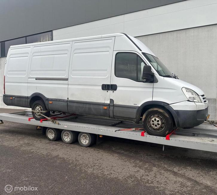 Iveco Daily 35S14V L4H2 VERSNELLINGSBAK PROBLEEM, Auto's, Bestelauto's, Bedrijf, Te koop, Schuifdeur, Iveco, Diesel, Euro 4, Handgeschakeld