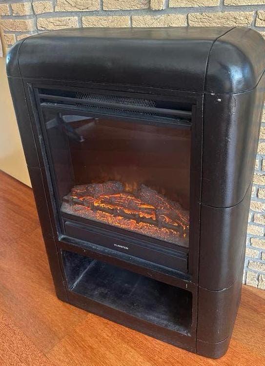 Klarstein Dukono elektrische haard, Ophalen, Gebruikt, Vrijstaande haard, Elektrische haard