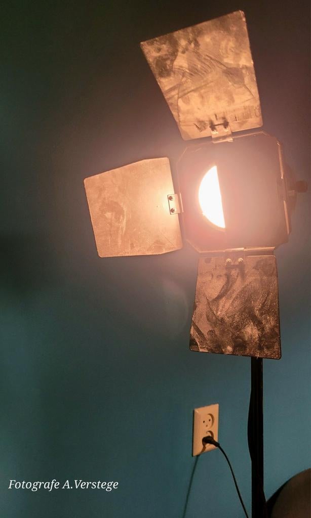 Vintage Studio Lamp met Flitsfunctie - ShowRASH, Ophalen