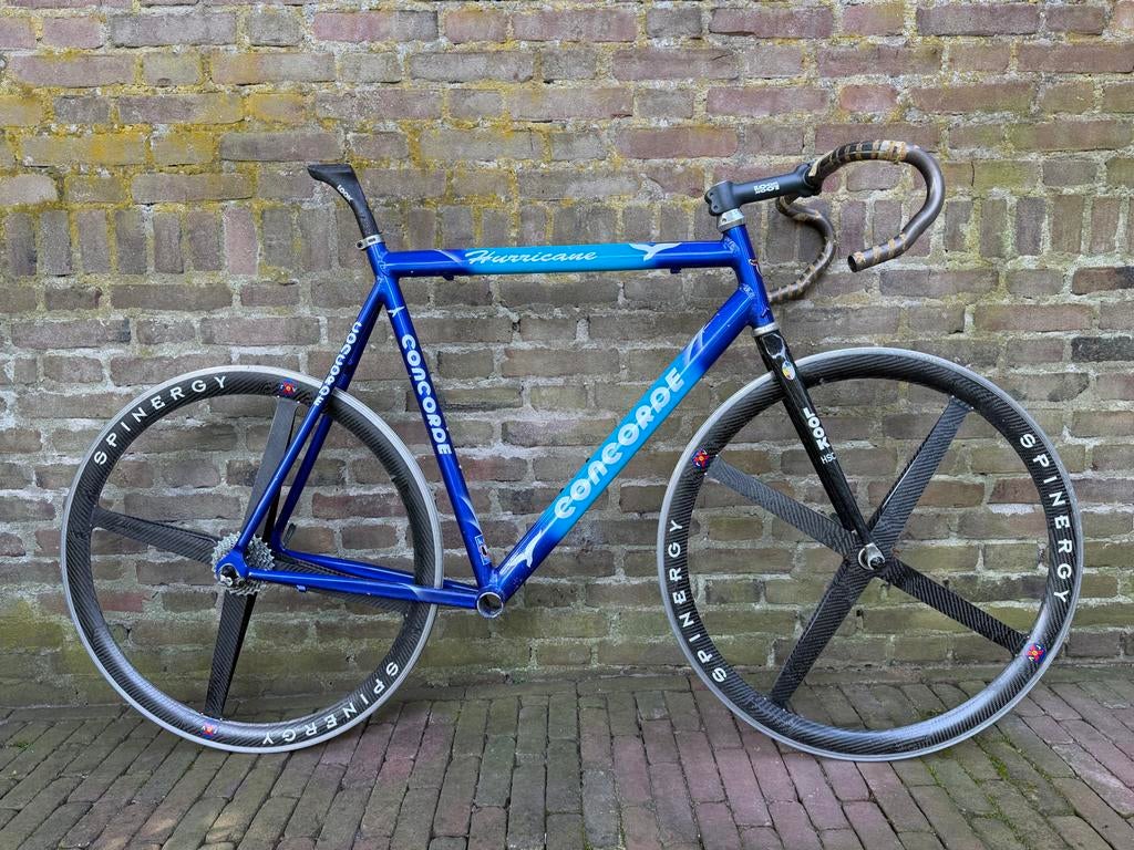 Vintage Concorde Hurricane raceframe met Spinergy wielen, Ophalen of Verzenden, Zo goed als nieuw, 10 tot 15 versnellingen, Overige merken