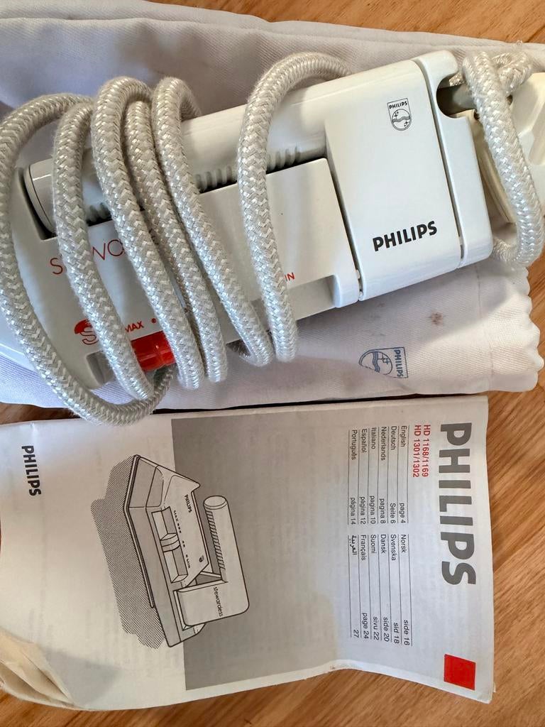 Philips Strijkijzer - Eenvoudig en Compact, Ophalen, Gebruikt, Strijkijzer met snoer