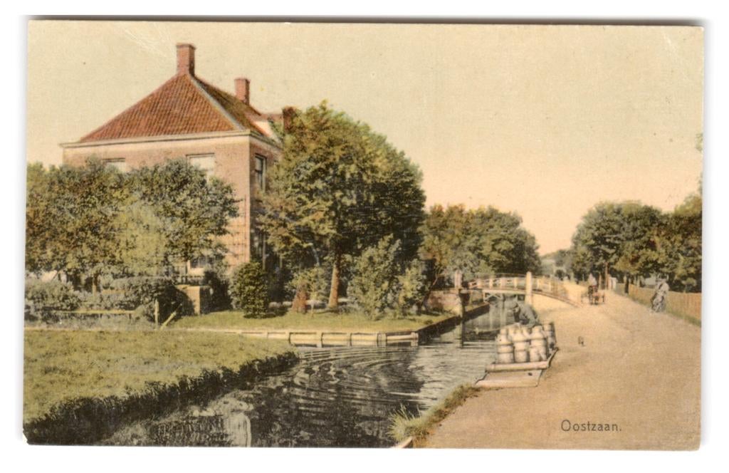 Oostzaan, Verzamelen, Ansichtkaarten | Nederland, Gelopen, Noord-Holland, Voor 1920, Verzenden
